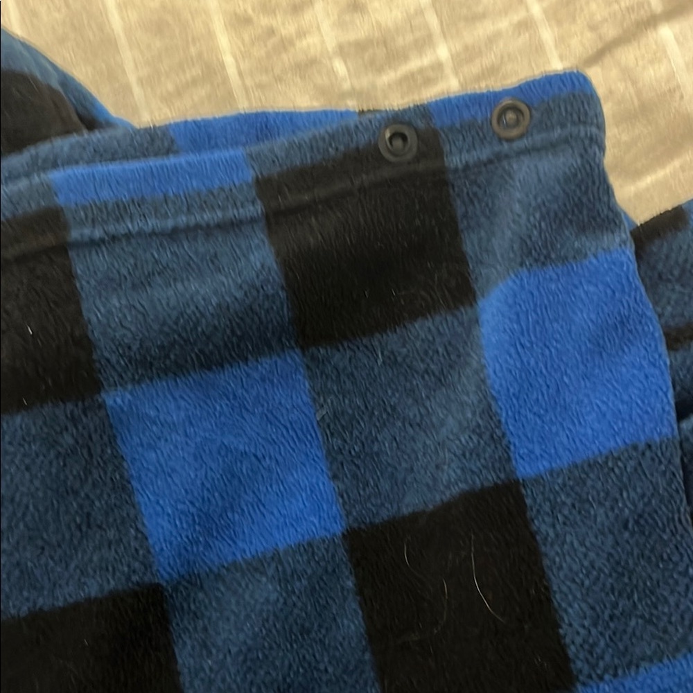 Columbia Blue and Gray Kids Full Zip Up Fleece - Picture 4 of 4